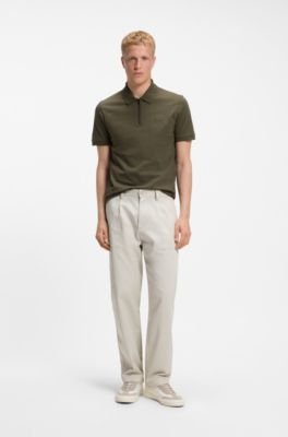 Hugo Boss Stretch-cotton slim-fit polo shirt with logo patch - Image 23