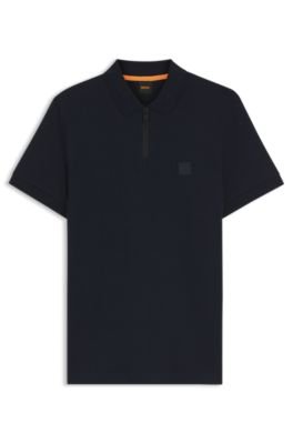 Hugo Boss Stretch-cotton slim-fit polo shirt with logo patch - Image 30