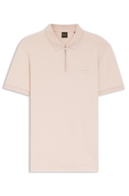 Hugo Boss Stretch-cotton slim-fit polo shirt with logo patch - Image 45