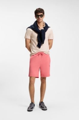 Hugo Boss Stretch-cotton slim-fit polo shirt with logo patch - Image 43