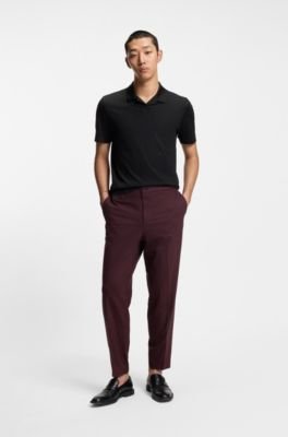 Hugo Boss Johnny-collar slim-fit polo shirt in stretch cotton - Image 4