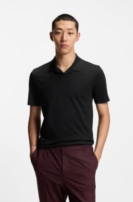 Hugo Boss Johnny-collar slim-fit polo shirt in stretch cotton