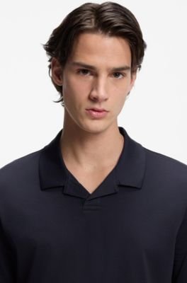 Hugo Boss Johnny-collar slim-fit polo shirt in stretch cotton - Image 7