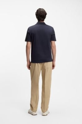 Hugo Boss Johnny-collar slim-fit polo shirt in stretch cotton - Image 9