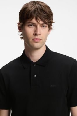 Hugo Boss Pallas polo shirt in cotton piqué with embroidered logo - Image 2