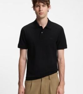 Hugo Boss Pallas polo shirt in cotton piqué with embroidered logo