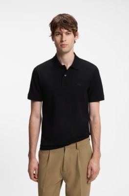 Hugo Boss Pallas polo shirt in cotton piqué with embroidered logo