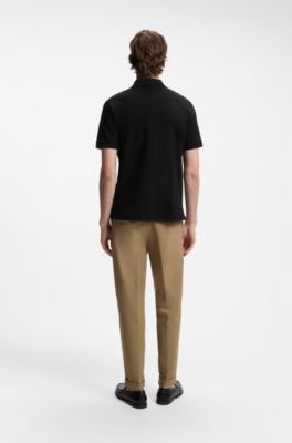 Hugo Boss Pallas polo shirt in cotton piqué with embroidered logo - Image 4