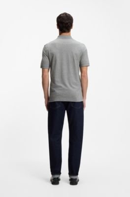 Hugo Boss Pallas polo shirt in cotton piqué with embroidered logo - Image 9