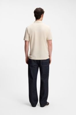 Hugo Boss Pallas polo shirt in cotton piqué with embroidered logo - Image 19