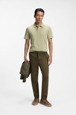 Hugo Boss Pallas polo shirt in cotton piqué with embroidered logo - Image 33