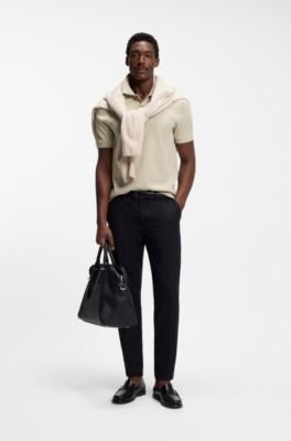 Hugo Boss Pallas polo shirt in cotton piqué with embroidered logo - Image 43