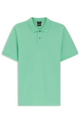 Hugo Boss Pallas polo shirt in cotton piqué with embroidered logo - Image 60