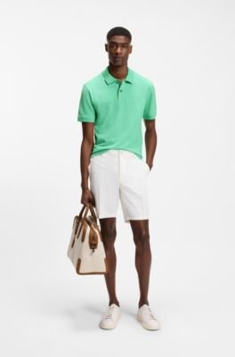 Hugo Boss Pallas polo shirt in cotton piqué with embroidered logo - Image 58