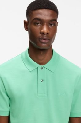 Hugo Boss Pallas polo shirt in cotton piqué with embroidered logo - Image 57