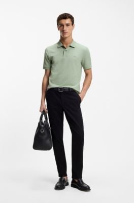 Hugo Boss Pallas polo shirt in cotton piqué with embroidered logo - Image 63