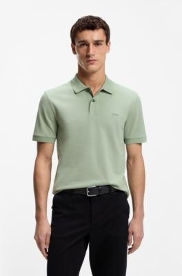 Hugo Boss Pallas polo shirt in cotton piqué with embroidered logo - Image 61