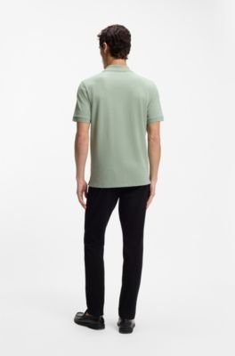 Hugo Boss Pallas polo shirt in cotton piqué with embroidered logo - Image 64