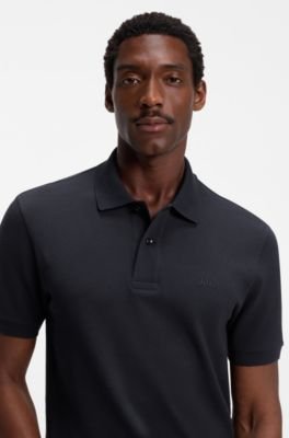 Hugo Boss Pallas polo shirt in cotton piqué with embroidered logo - Image 67