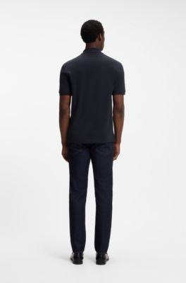 Hugo Boss Pallas polo shirt in cotton piqué with embroidered logo - Image 69