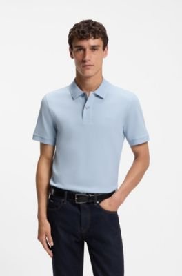 Hugo Boss Pallas polo shirt in cotton piqué with embroidered logo - Image 71