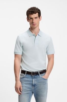 Hugo Boss Pallas polo shirt in cotton piqué with embroidered logo - Image 81