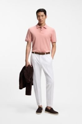 Hugo Boss Pallas polo shirt in cotton piqué with embroidered logo - Image 103