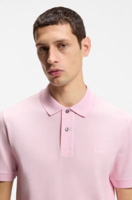 Hugo Boss Pallas polo shirt in cotton piqué with embroidered logo - Image 107