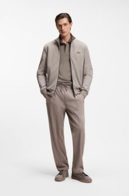 Hugo Boss BOSS x ASTON MARTIN polo shirt in wool-cotton piqué - Image 3