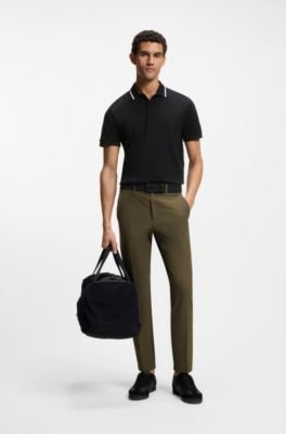 Hugo Boss Paddy slim-fit polo shirt in interlock cotton - Image 3