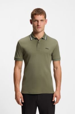 Hugo Boss Paddy slim-fit polo shirt in interlock cotton - Image 6