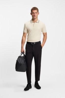 Hugo Boss Paddy slim-fit polo shirt in interlock cotton - Image 13