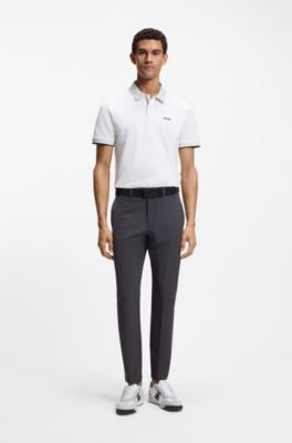 Hugo Boss Paddy polo shirt in stretch-cotton piqué - Image 3