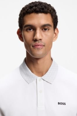 Hugo Boss Paddy polo shirt in stretch-cotton piqué - Image 2