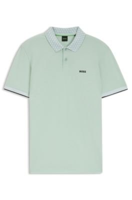 Hugo Boss Paddy polo shirt in stretch-cotton piqué - Image 15