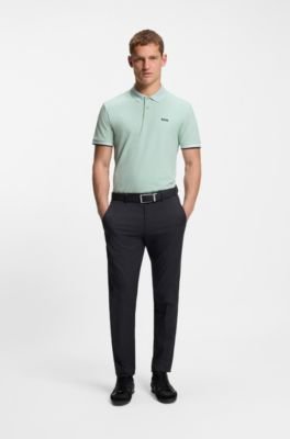 Hugo Boss Paddy polo shirt in stretch-cotton piqué - Image 13