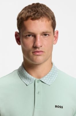 Hugo Boss Paddy polo shirt in stretch-cotton piqué - Image 12