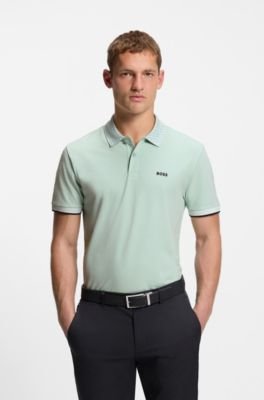 Hugo Boss Paddy polo shirt in stretch-cotton piqué - Image 11