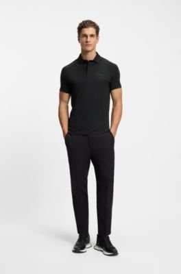 Hugo Boss Slim-fit polo shirt with temperature-regulating performance - Image 3