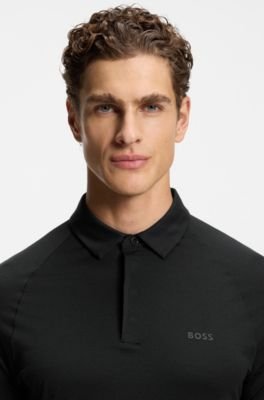 Hugo Boss Slim-fit polo shirt with temperature-regulating performance - Image 2