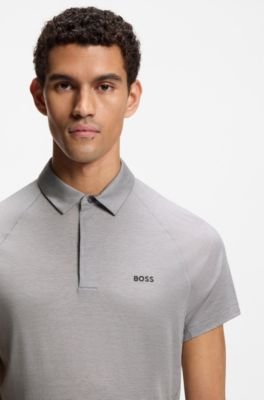 Hugo Boss Slim-fit polo shirt with temperature-regulating performance - Image 7