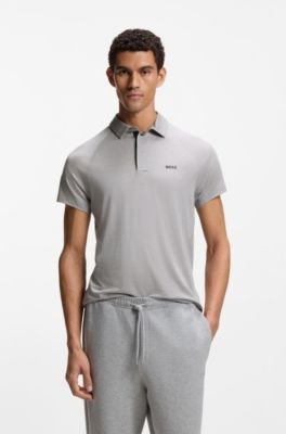 Hugo Boss Slim-fit polo shirt with temperature-regulating performance - Image 6