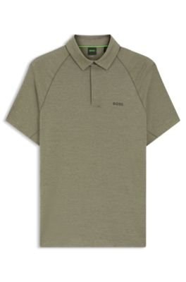 Hugo Boss Slim-fit polo shirt with temperature-regulating performance - Image 15