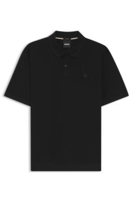 Hugo Boss Cotton-piqué polo shirt with Double B monogram - Image 5