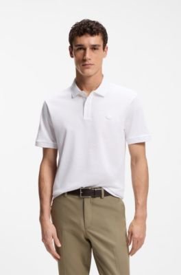Hugo Boss Cotton-piqué polo shirt with Double B monogram - Image 6