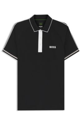 Hugo Boss Active slim-fit polo shirt with moisture management - Image 5