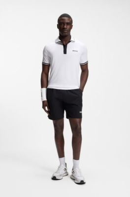 Hugo Boss Active slim-fit polo shirt with moisture management - Image 8
