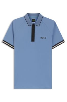 Hugo Boss Active slim-fit polo shirt with moisture management - Image 15