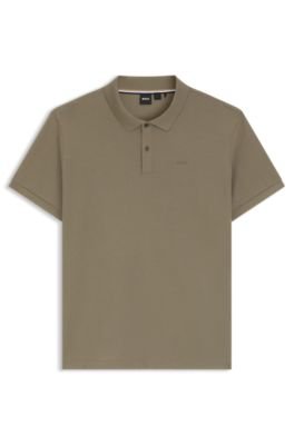 Hugo Boss Pallas polo shirt in cotton piqué with logo details - Image 4