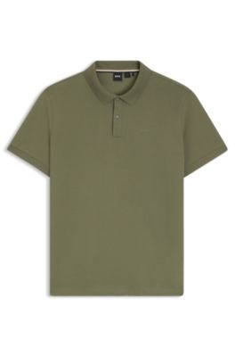 Hugo Boss Pallas polo shirt in cotton piqué with logo details - Image 5